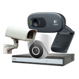 Уебкамера LOGITECH Уеб камера с микрофон LOGITECH Brio 300, Full-HD, USB-C, Бял NEW