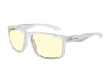  очила: GUNNAR Optics Gaming glasses Intercept Frost, Amber, White, 10401