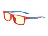  очила: GUNNAR Optics Blue light glasses for kids Cruz Kids Large, Spider-Man Edition, Amber