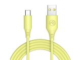 Описание и цена на TELLUR Silicone USB-A to USB-C Cable 1m yellow, TLL155400