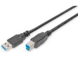 Описание и цена на Digitus USB 3.0 Type-A to USB-B Cable 1.8m DB-300115-018-S
