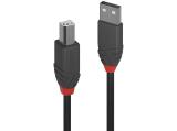 Описание и цена на Lindy USB-A to USB-B Cable 10m, Anthra Line