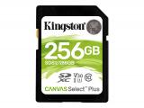 Описание и цена на Memory Card Kingston 256GB Canvas Select Plus SD Card Class10 UHS-I