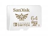 Описание и цена на Memory Card SanDisk 64GB microSDXC за Nintendo Switch, U3, 100 Mb/s