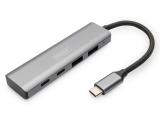 Флашка ( флаш памет ) Digitus USB Hub Digitus USB 3.0 4-Port Aluminum