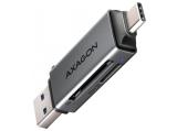 Axagon CRE-DAC External Card Reader  Card Reader USB-A/USB-C 3.2 Цена и описание.