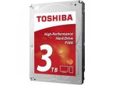Твърд диск 3TB (3000GB) Toshiba P300 HDWD130EZSTA SATA 3 (6Gb/s) за настолни компютри