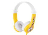 Описание и цена на жични BUDDYPHONES Connect детски слушалки жълти 