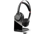 Описание и цена на безжични Plantronics Voyager Focus UC B825 Stereo Bluetooth Слушалки с микрофон (със станция) 