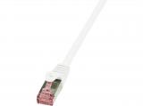 Описание и цена на лан кабел LogiLink PrimeLine CAT6 patch cable 3m white