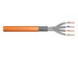 Описание и цена на лан кабел Digitus Cat.7 S/FTP installation cable, 1000 m, simplex, Dca, orange