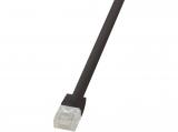 Описание и цена на лан кабел LogiLink SlimLine - patch cable CAT 6 5 m - black