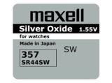 Описание и цена на Батерии и зарядни Maxell Бутонна батерия сребърна SR-44 SW/357 