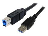 StarTech SuperSpeed USB-A to USB-B Printer cable - M/M - USB 3.0 - 3 m кабели за принтери USB-A / USB-B Цена и описание.
