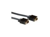  кабели: ACT Cable AK4273, VGA Plug - VGA Plug, 20 m, 15 pin, Black