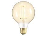  електрически крушки: Woox Smart Filament Globe LED Bulb E27, Warm White and Cool White, R5139