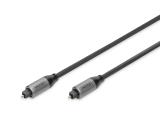 Описание и цена на Digitus Toslink Audio Cable M/M 1m, DB-510510-010-S