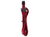 Описание и цена на Corsair Premium individually sleeved PCI-E Cable, Black/Red, CP-8920247