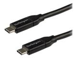  кабели: StarTech USB-C to USB-C Cable - USB-IF Certified - 5A PD - USB 2.0 - 3 m
