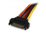 StarTech 6in Latching SATA Power Y Splitter Cable Adapter - M/F снимка №3