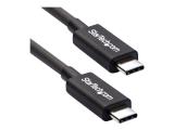 Описание и цена на StarTech 20Gbps Thunderbolt 3 USB-C Cable 2m, TBLT3MM2M