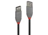 удължители кабели: Lindy USB 2.0 Type A Extension cable 3m, Black