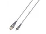 SKROSS USB-A to Lightning Cable 1.2m, Metal Braiding, Gray кабели за Apple USB / Lightning Цена и описание.