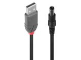 Описание и цена на Lindy USB 2.0 Type A to 5.5mm DC Cable 1.5m