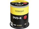 оптични устройства Intenso DVD-R 100 pcs 4.7GB 4101156