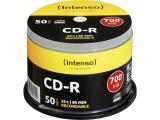 оптични устройства Intenso CD-R 50 pcs 700MB 1001125