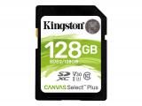 Флашка ( флаш памет ) Kingston Canvas Select Plus SD Card Class10 UHS-I SDS2/128GB