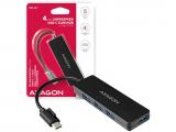 Axagon HUE-G1C    USB Hub USB-C 3.1 Цена и описание.