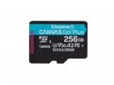 Описание и цена на Memory Card Kingston 256GB Canvas Go! Plus Class 10 UHS-I U3 V30 A2 SDCG3/256GBSP