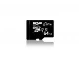 Silicon Power Elite microSDXC Class 10 UHS-I U1 64GB Memory Card microSDXC Цена и описание.