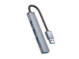 Флашка ( флаш памет ) Orico USB3.0/2.0 HUB 4 port, Aluminum