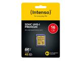 Intenso Premium SDHC UHS-I 16GB снимка №2