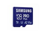Samsung PRO Plus, microSDXC, UHS-I U3, V30, A2, Адаптер, USB четец 128GB снимка №2