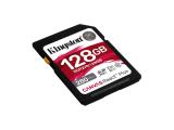 Kingston Canvas React Plus V60 SD memory card for 4K professional UHS-II 128GB снимка №2
