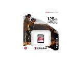 Kingston Canvas React Plus V60 SD memory card for 4K professional UHS-II 128GB снимка №3