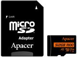 Флашка ( флаш памет ) Apacer microSDXC UHS-I U3 V30 A2 AP128GMCSX10U8-R
