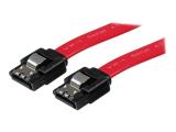 StarTech Latching SATA to SATA cable - red - 30 cm  аксесоари кабел  SATA Цена и описание.