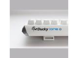 Ducky Mechanical Keyboard One 3 Pure White TKL Hotswap Cherry MX Silver, RGB, PBT Keycaps USB мултимедийна  снимка №5