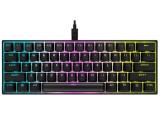 CORSAIR K65 RGB MINI 60% Mechanical Gaming Keyboard - CHERRY MX SPEED - Black USB мултимедийна  снимка №3