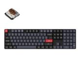 Описание и цена на клавиатура за компютър Keychron K5 Pro QMK/VIA Full-Size Low-Profile Gateron(Hot Swappable) Brown Switches 