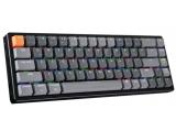 Цена за Keychron K6 Aluminum 65% Gateron Red Switch RGB LED Gateron Red Switch ABS - Bluetooth or USB