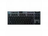 Промоция на Logitech Gaming Mechanical keyboard G915 TKL Black Lightsync RGB, GL Linear switch USB