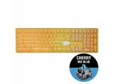 Ducky Mechanical Keyboard One 3 Yellow Full-Size, Cherry MX Blue USB мултимедийна  снимка №2
