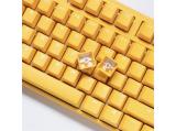 Ducky Mechanical Keyboard One 3 Yellow Full-Size, Cherry MX Clear USB мултимедийна  снимка №5