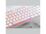 Ducky Mechanical Keyboard One 3 Pure White Full Size Hotswap Cherry MX Brown, RGB, PBT Keycaps USB мултимедийна  снимка №2