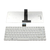 Описание и цена на резервни части Toshiba Клавиатура за лаптоп Toshiba L40-B Бяла Без Рамка (Малък Ентър) с Кирилица / White Without Frame US